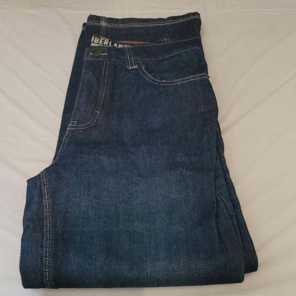 TIMBERLAND DENIM JEANS YOUTH SZ 14 - Picture 2 of 9